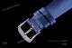 Best Omega De Ville TréSor Ladies Her Time Fake Watch With Blue Fabric Strap Omega 4061 Quartz Movement (8)_th.jpg